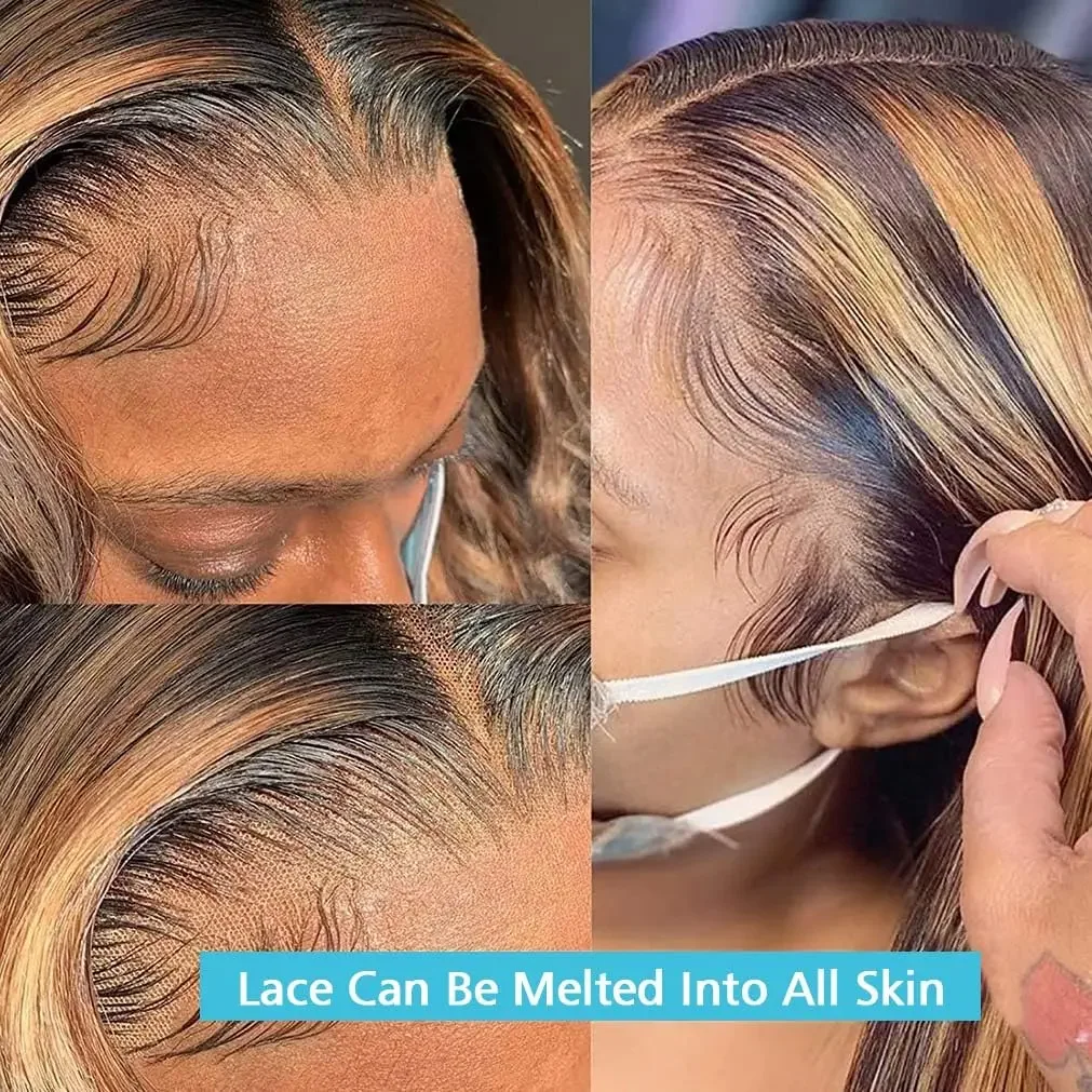 Body Wave Lace Front Pruiken Menselijk Haar 13x4 Transparante Lace Frontaal Voorgeplukt 180% Dichtheid_voghion.com