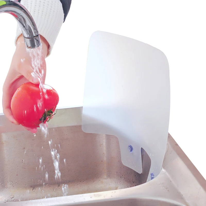Kitchen Sink Anti-Splash Guard Board Wash Sink Washing Water Baffle Prevent B2X 