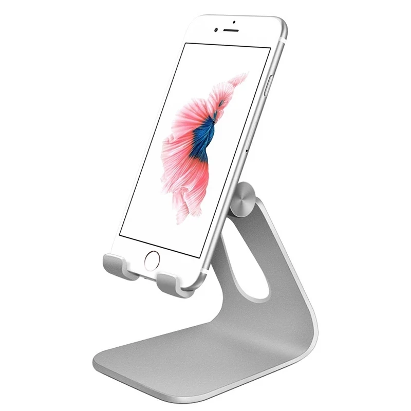 Small Size New Arrival Adjustable Foldable Z4a Aluminum Alloy Metal Tablets Mobile Phone Holder Stand for iphone 11 12 Pro Max