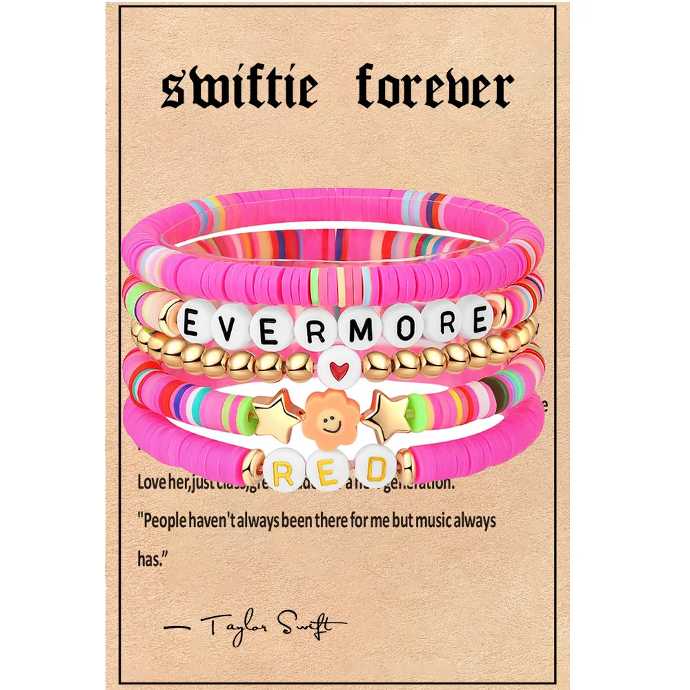 Fashion Designer Bohemian Charm Sets Swiftie Friendship Bead Bracelet