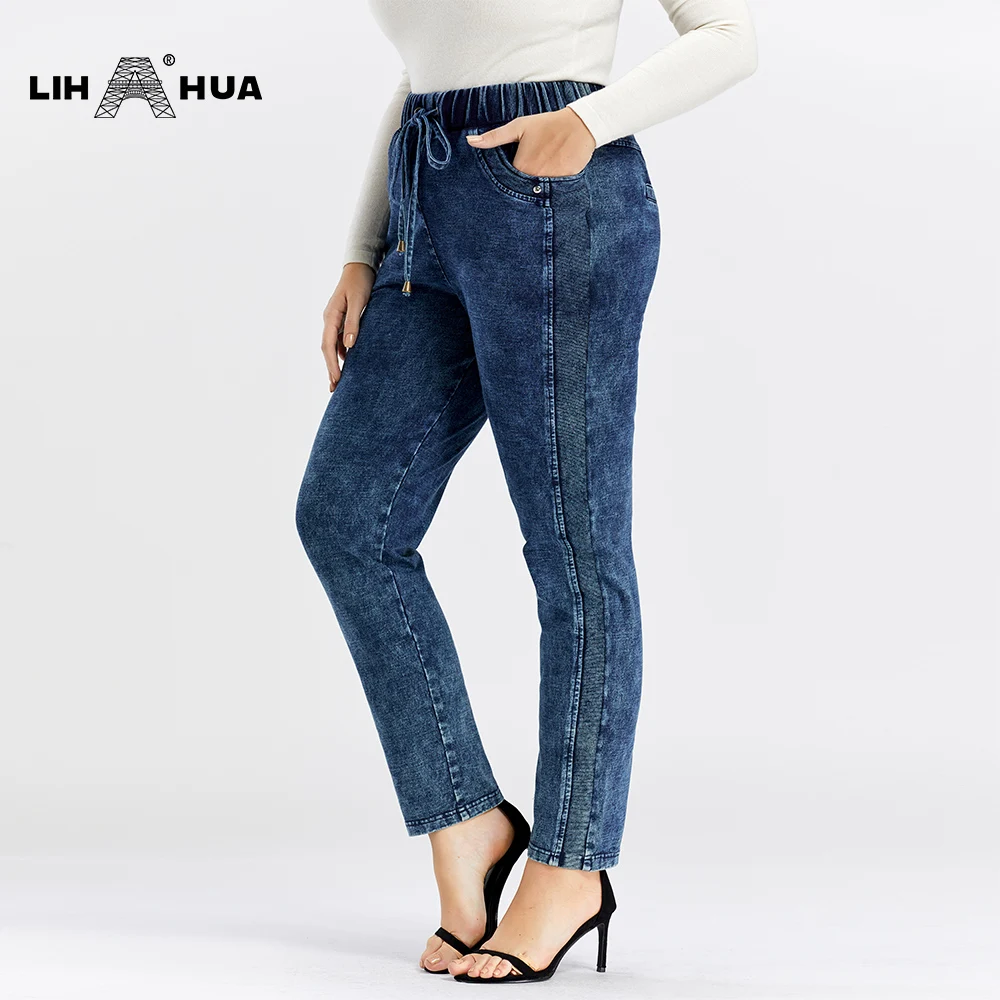 womens plus pull on jeans