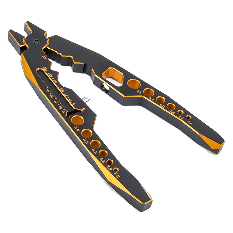 Aluminum alloy shock absorber pliers rod ball clamp multi-function RC tool for RC model 1/8 1/10 RC Car Crawler