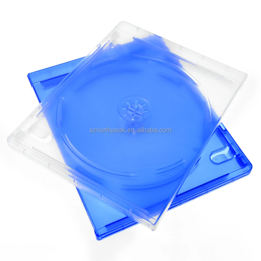 Plastic Double Sides Disc Case for PS4 PS5 Game Blu-ray