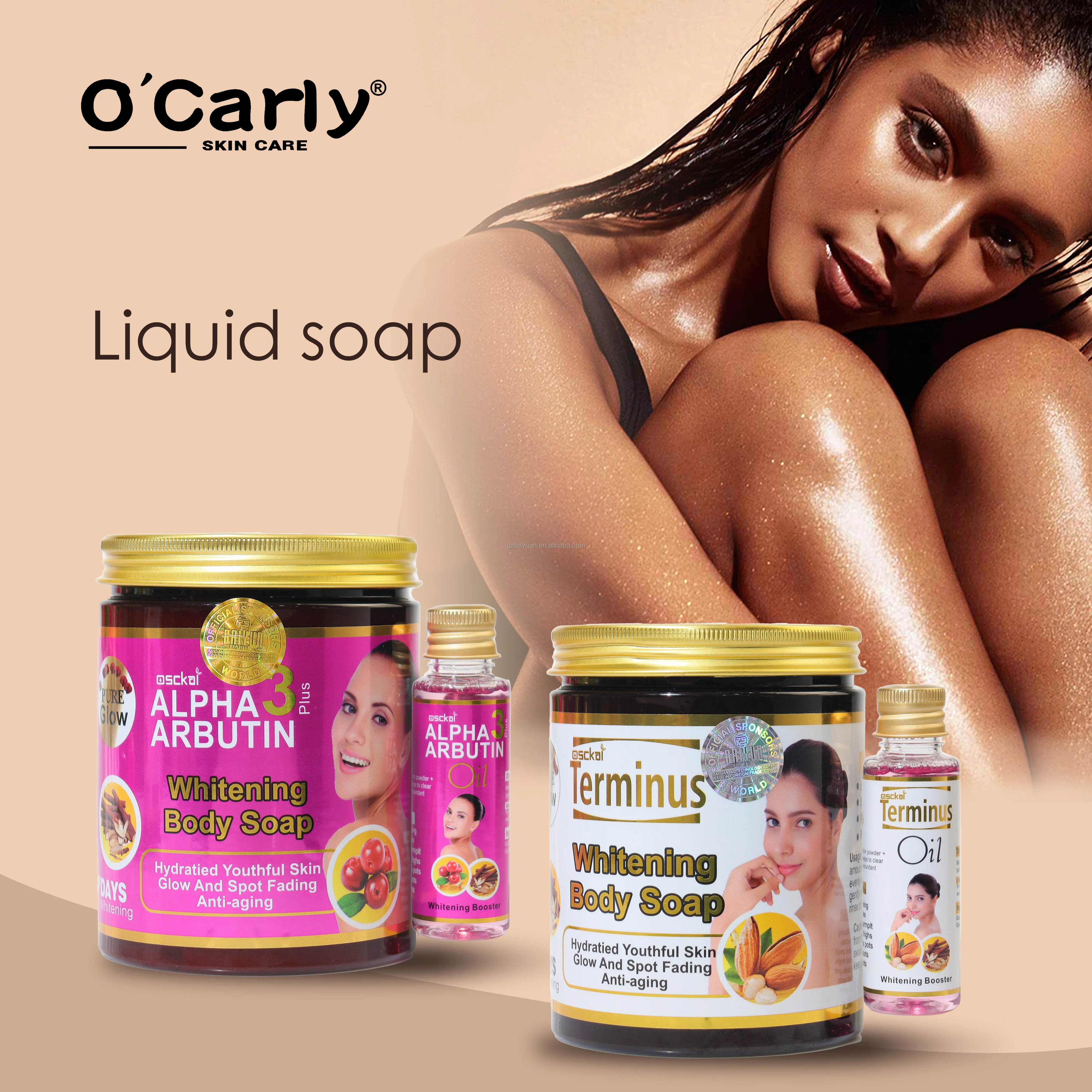 organic glutathione soap OEM Organic Glutathione Arbutin Deep Cleansing Whitening Soap Glycerin  Clear Knuckles Dark Armplt Body Liquid Soap for Oily Skin