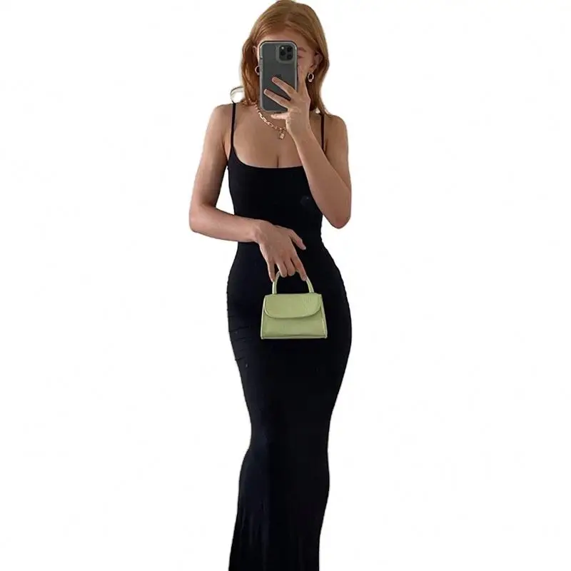 slim fit dress slacks Timely Matter Toffee Brown Belted Sleeveless Midi Dress