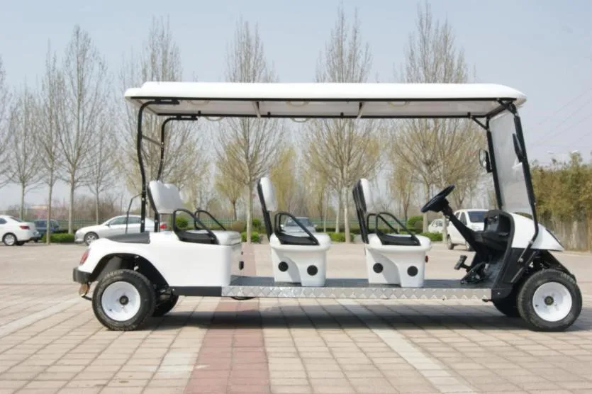 High Quality 3500w 72v 6 Seats Long Range Electric Golf Cart 10 Inch