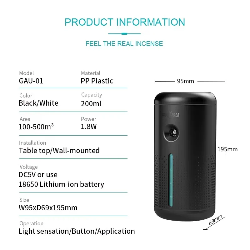 ultrasonic oil diffuser