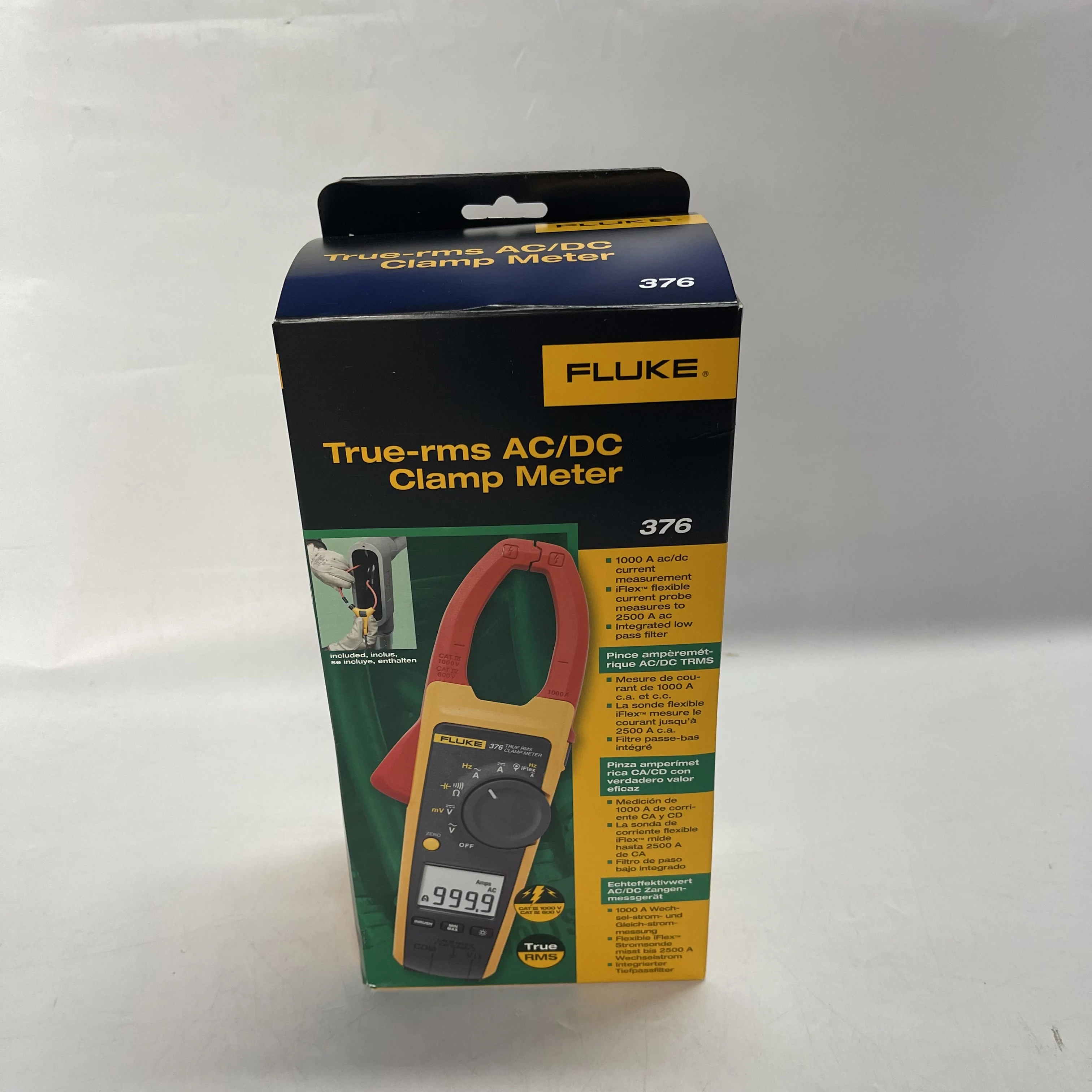FLUKE True-rms AC/DC Clamp Meter 376