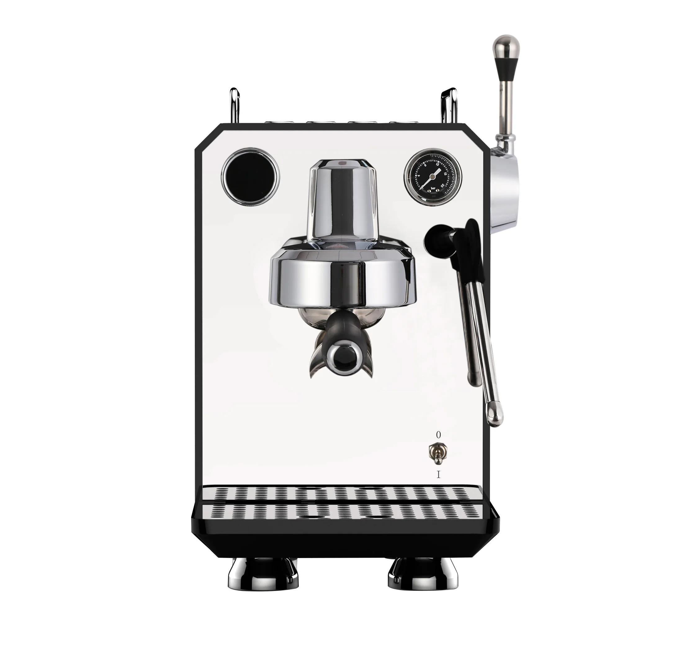 Full Stainless Steel Housing Home Use Coffee Machine 15bar Pressure