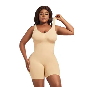 Wide Shoulder Strap Body-shaping Corsets Hip Lift Body Shaping Bodysuit Women's Underwear Plus Size Shapers