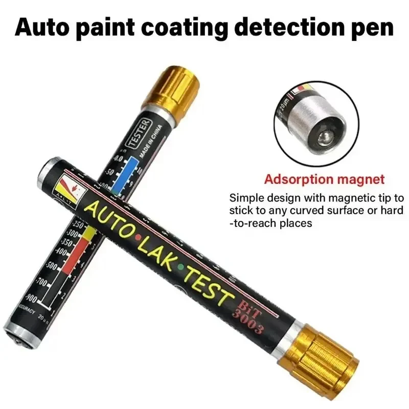 Paint Thickness Tester Accurately Measure Automotive Paint Thickness With This Paint Coating Gauge Pen
