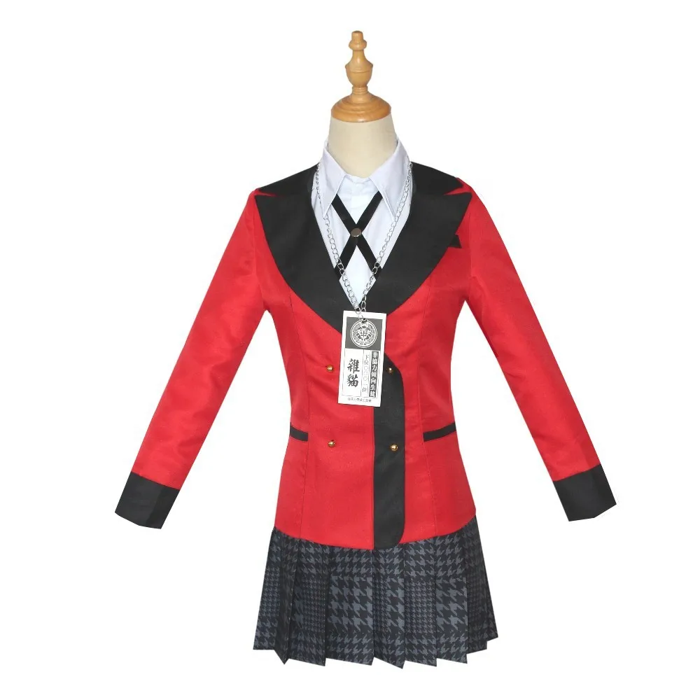 Cosplay Traje De Runa Anime Kakegurui Cosplay Casaco Yomotsuki