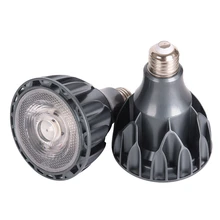 2025 Popular Full Spectrum E26 E27 Par30 Led Spot Light CRI 98 Cob Spotlight 6000k LED Grow Light Bulb