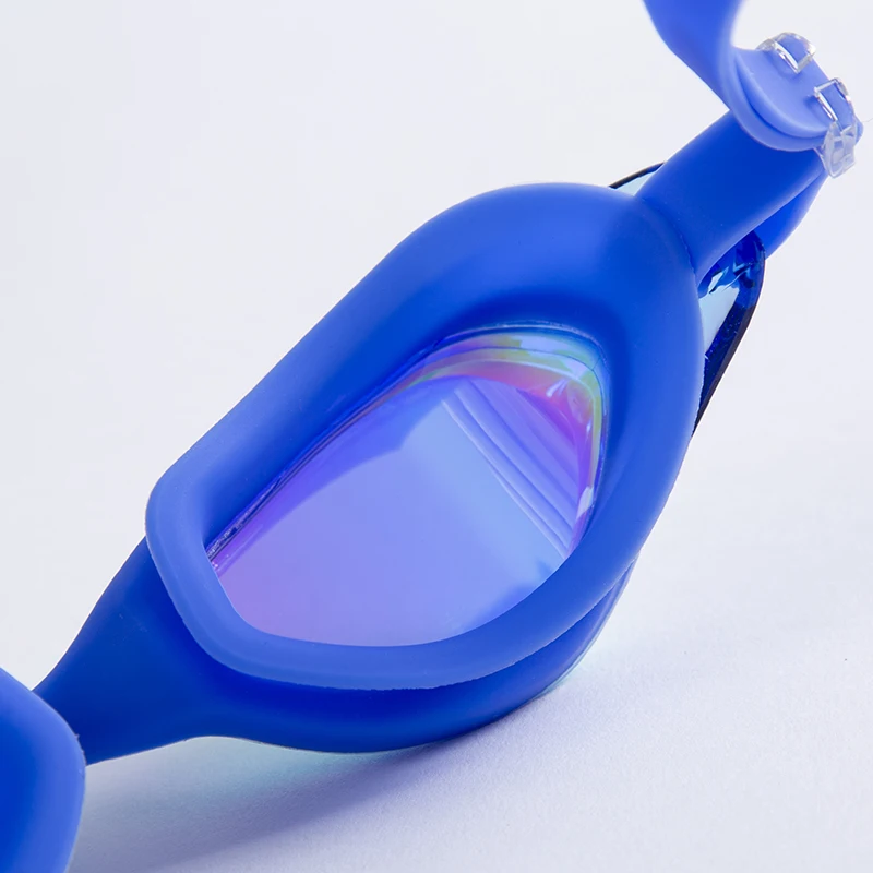 
Очки для плавания оптом, зеркальные очки для плавания в стиле триатлона с чехлом 