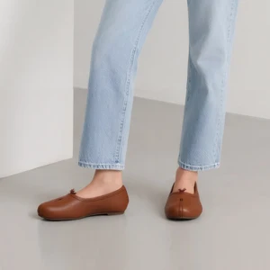 Daily Life Dress Wear Women's Slip-On Loafers Ladies Pumps Flat Shoes Glitter Ballet Split Toe Doll Shoes for Women Flat