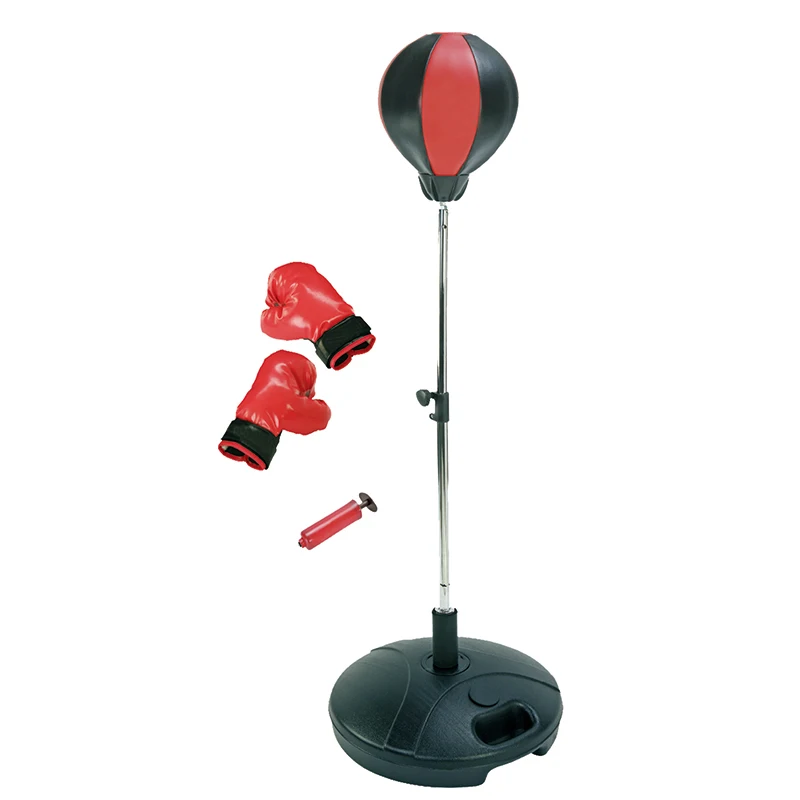 Hot Selling Custom Training Reflex Ball Punching Bag Toy Kids Boxing Set
