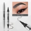NO.9704-3#Gris + Eyeliner (Noir)