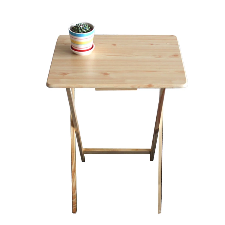 Для дома и улицы, для пикника и кемпинга, bamboo Деревянный складной портативный ТВ сбоку для кофе, чая, обеденный стол еда и напитки снэк-поднос сервировочный стол