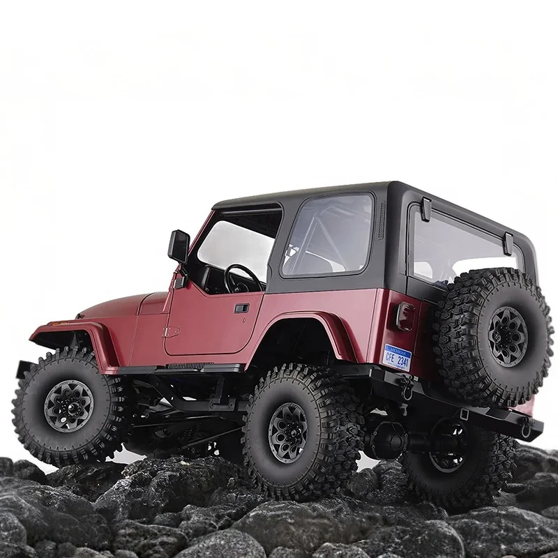 ROC HOBBY FMS 1/10スケール マシガン 全地形対応シャーシ LEDライト