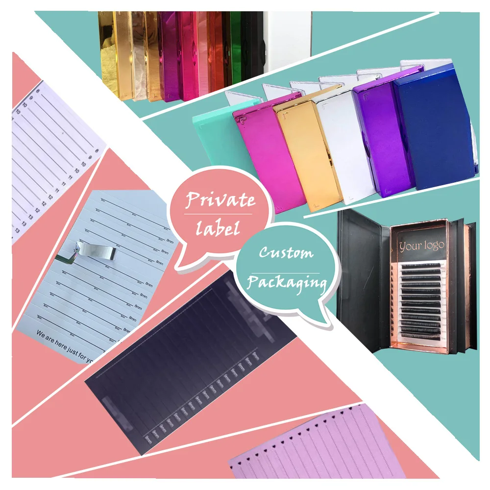 Cashmere Feel Lashes 2019 Faux Mink 3d Volume Lashes Flare Eyelash Extension