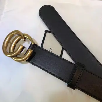 Chain Belt Women Waist Fashion Designer Belts Women Luxury Brand Genuine Leather Metal Buckle Belt