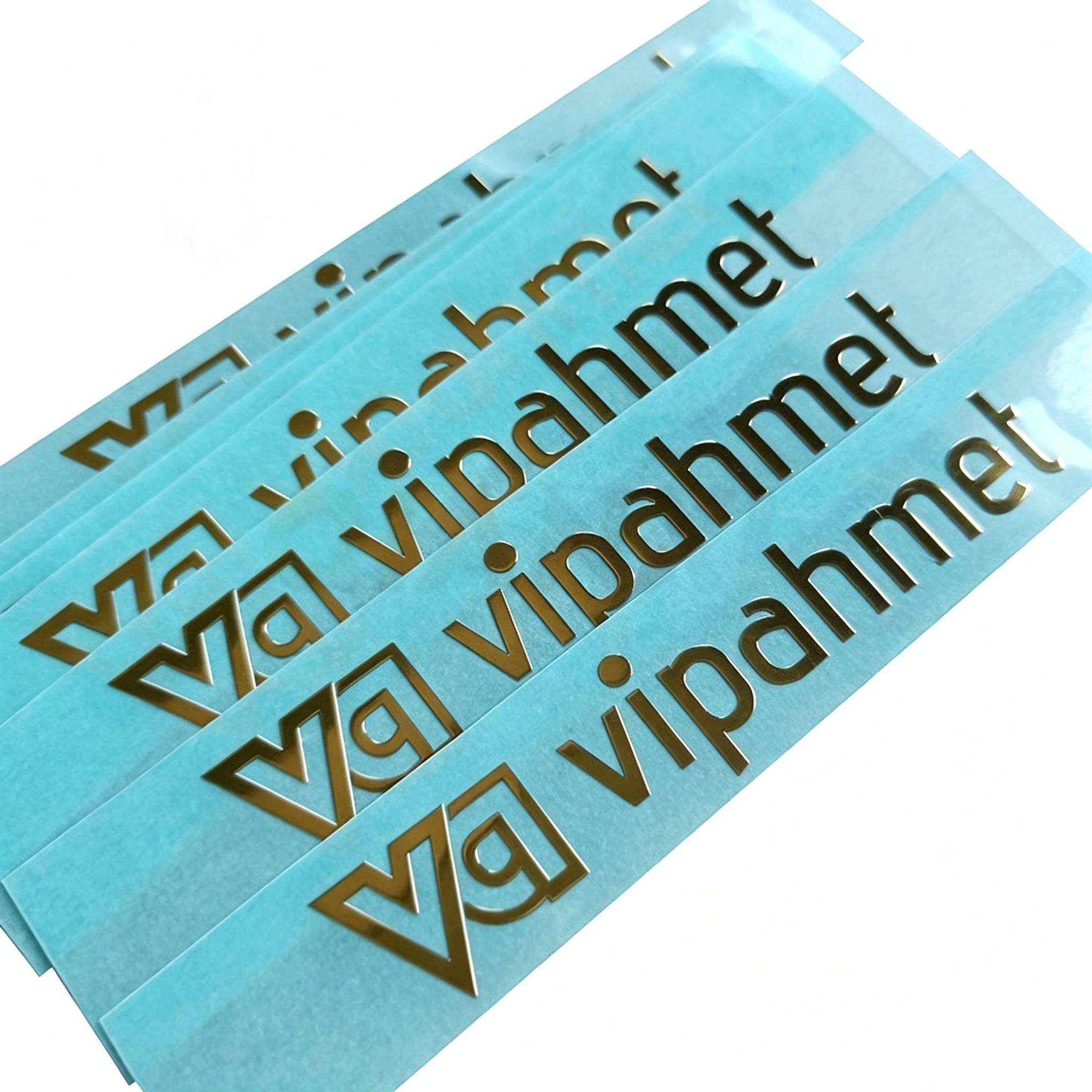 Logo Transfer Embossed Perfume Metal Stickers Electroform Sticker Logo Label Uv Transfer Metal Stickers