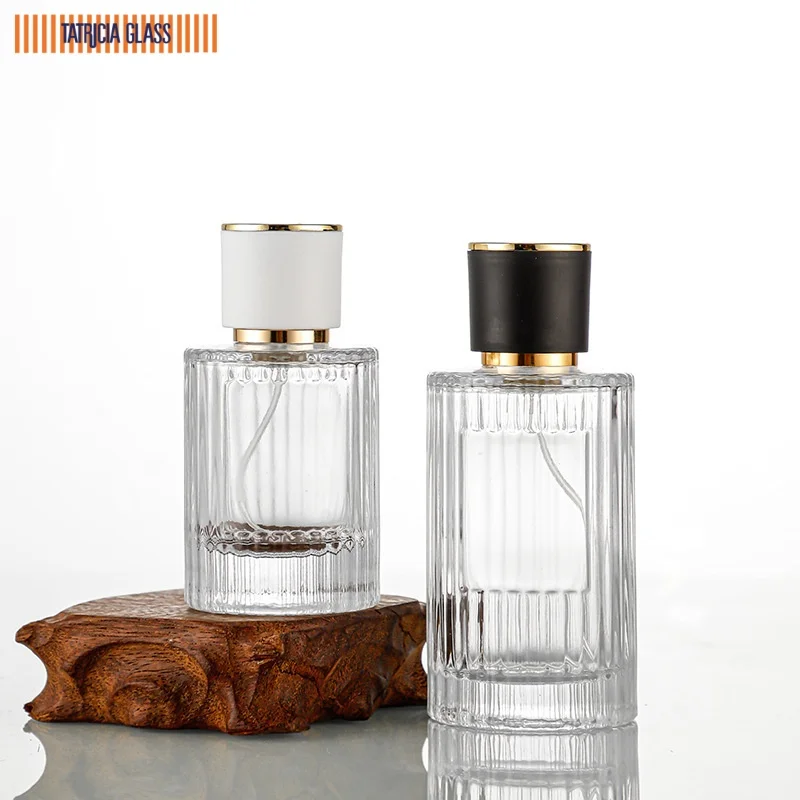 ISO CE Quality Manufacturers Vendors Magnetic Cap Round Spray Glass Sample Custom Perfume Bottle 30ml 50ml 100ml