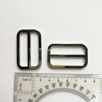 Fashion Metal Accessories Purse Bag Backpack Tri Glides Slides Plastic Slide Buckle Adjustable Webbing Slides Adjusters
