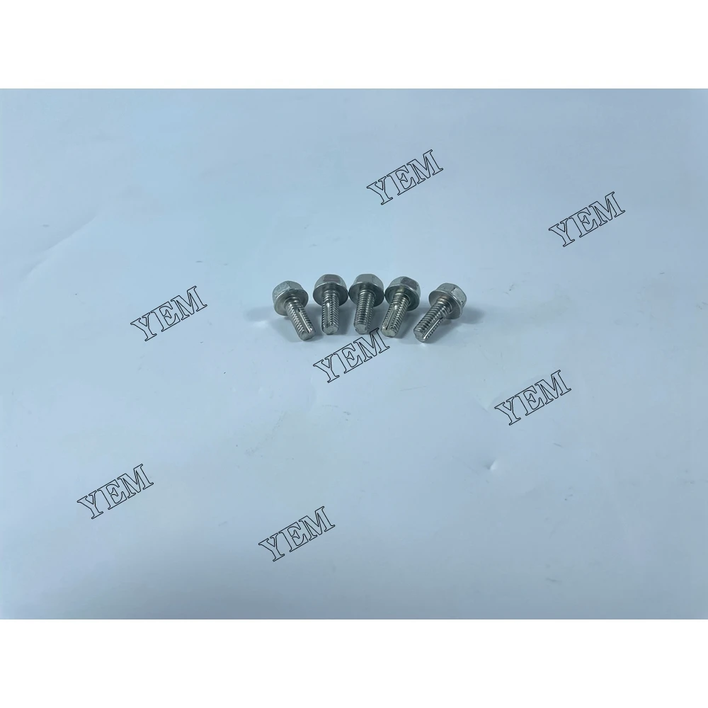 For Kubota V3307 Fuel Injector Return Rail Bolt 1C020-95810 Universal Engine Parts