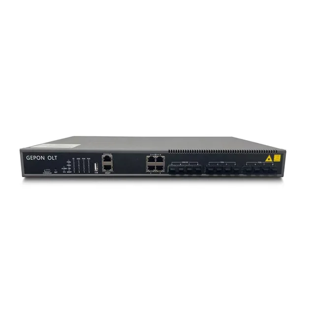 High Performance Jue Hong OLT Epon Optical Fiber ONU 8/16 PON Ports Optimal FTTH Network Management Switch with Gepon Small Ten