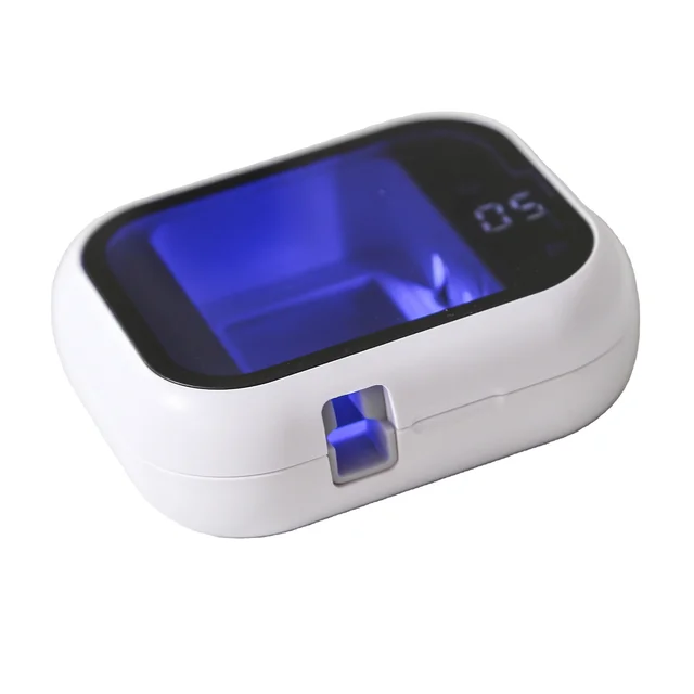 2025 New Promotional Gifts  Mini UVC Light Disinfection Toothbrush Travel Portable Toothbrush Sterilizing Toothbrush Sterilizer