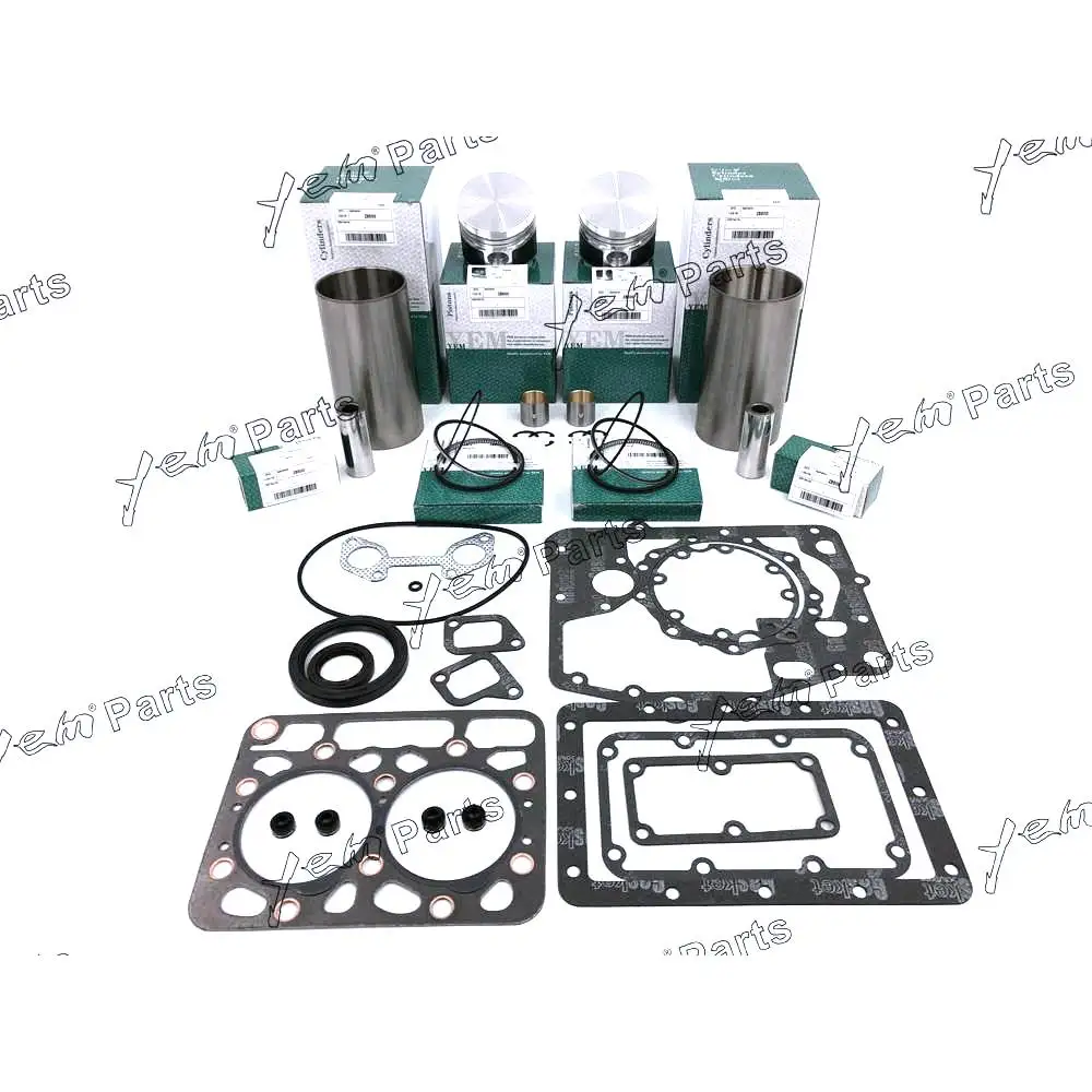 ZB600 Overhaul Kit With Gasket Set for Kubota Engine Rebuild Kit 5