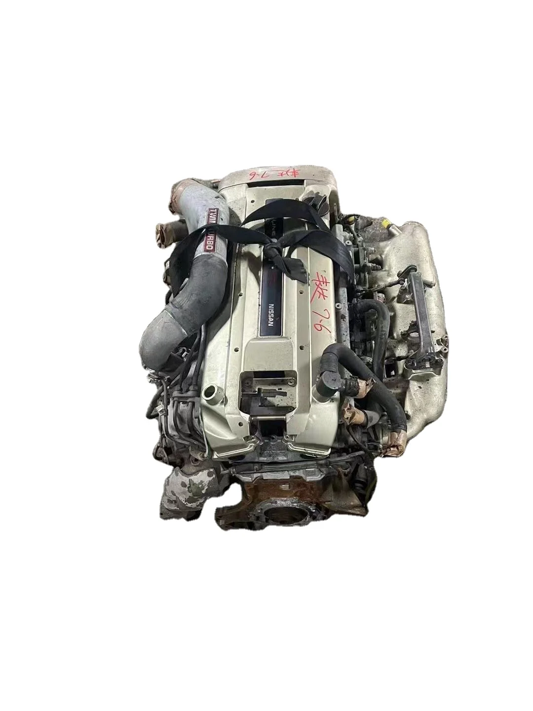 国産 中古 エンジン RB26 RB26DET 2.6L ツインターボ エンジン 日産