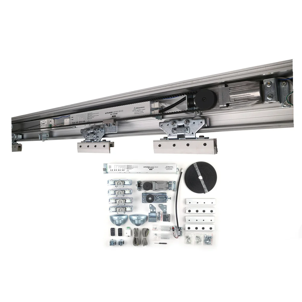 Sensor Operated DC Motor Automatic Sliding Glass Door Electric Remote Automatic Door Operators