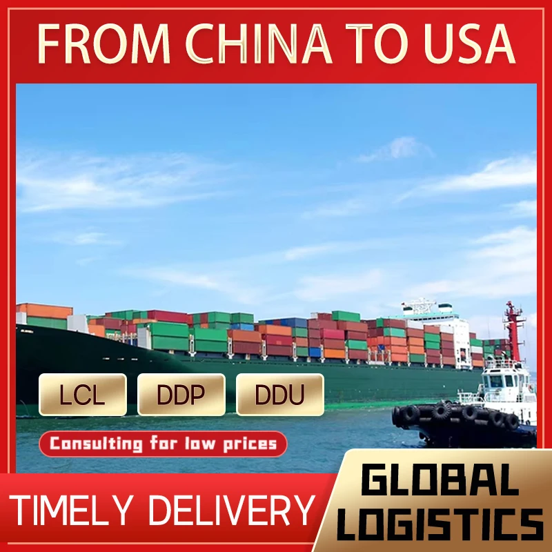 3PL Logistics Shipping Chinese Freight Forwarder From Shenzhen Dropship USA Door to Door Service by Sea