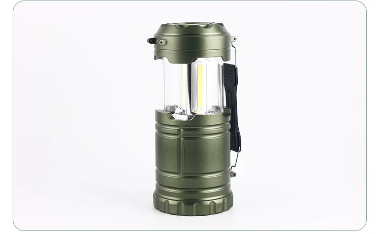 COB Telescopic Camping Tent Lamp Outdoor Emergency Portable LED Flashlight Strong Camping Lantern Light Lamp factory