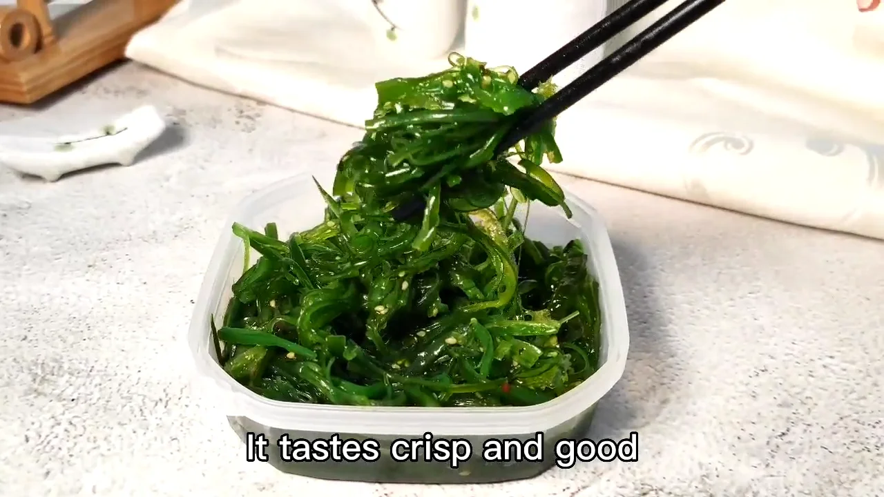 Japanese Flavor Frozen Seasoned Hiyashi Wakame Salad Buy Seaweed