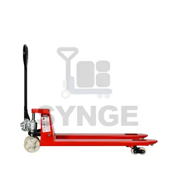 SYNGE 2000kg to 3000kg Pallet Truck with Manual Hand Pump Nylon Wheel Casting for Retail Restaurant Industries New Condition