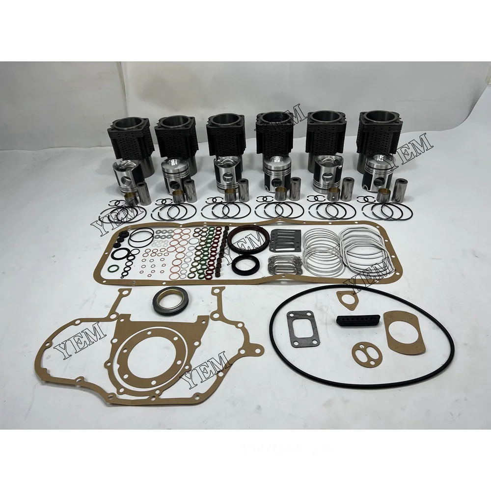 BF6L913 Cylinder Liner Kit With Gasket Set for Deutz Excavator Repair Replacement 5