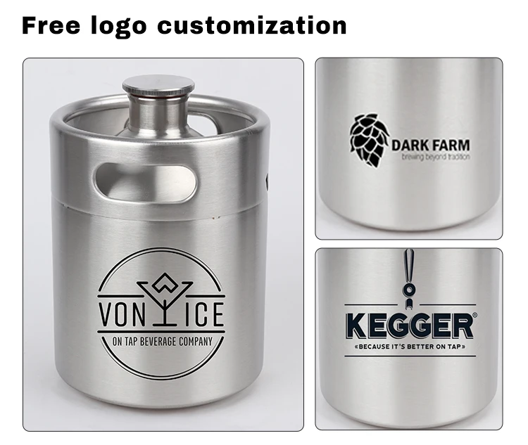 Домашний пивоваренный диспенсер для бара, 5 л, пивной диспенсер с краном