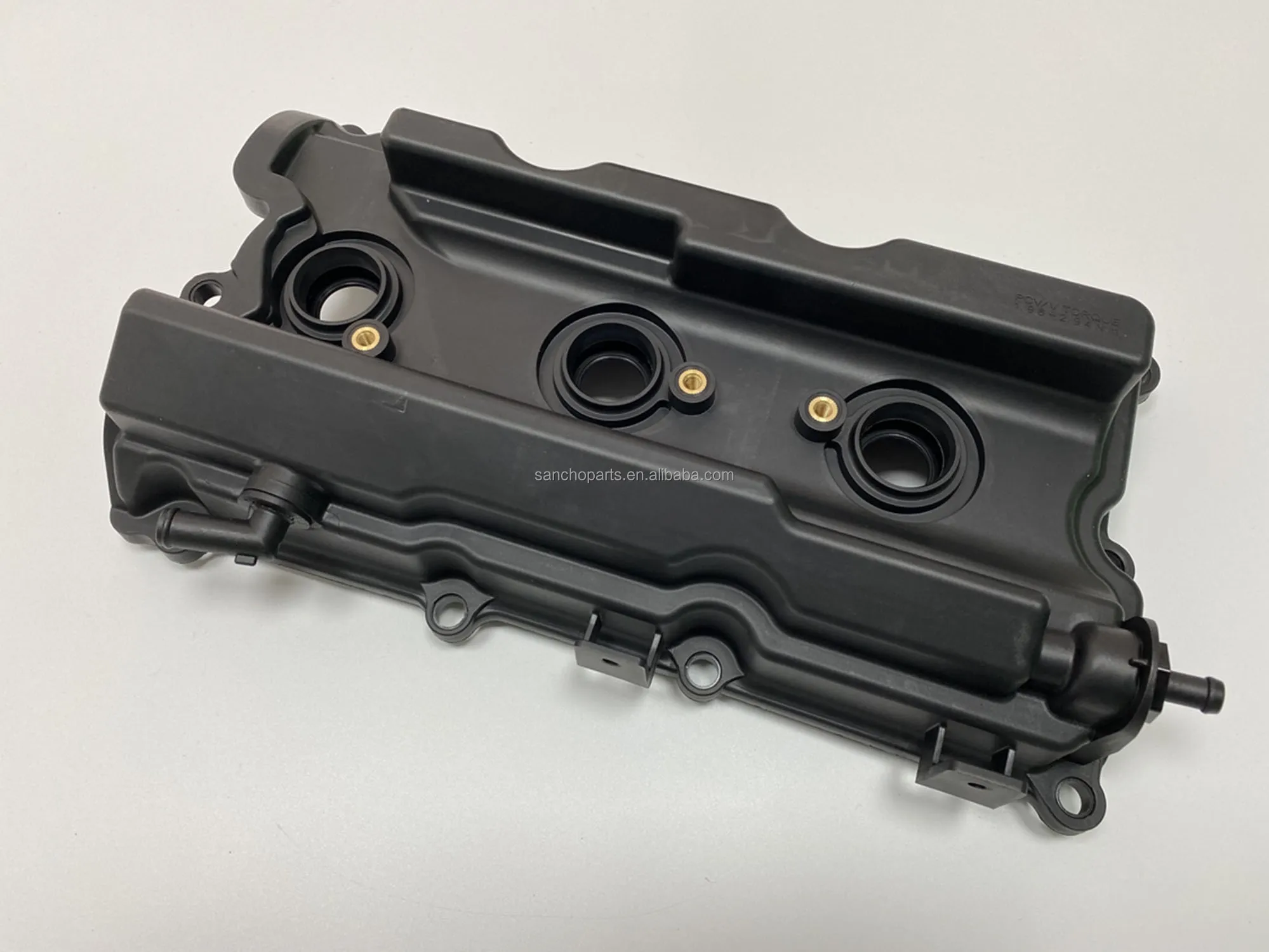 Engine Valve Cover For 2005-2017 Nissan Frontier, Pathfinder, Xterra, NV1500 4.0L V6 - Black (Direct Fit)