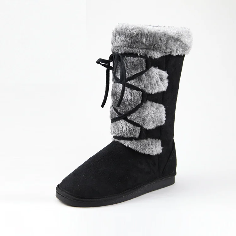 Mujer Bota De Nieve De Invierno De Las Mujeres De Piel De Ligero Zapatos  Señora Zapatos Resistencia Fría Botas - Buy Botas De Nieve Para Mujer  Product on Alibaba.com