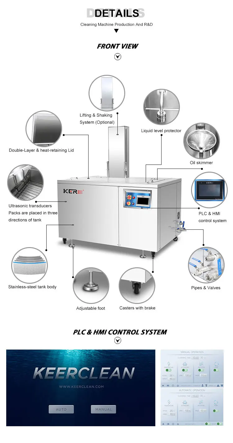 KER Advanced Industrial Ultrasonic Cleaner - Ultrasonic Cleaning