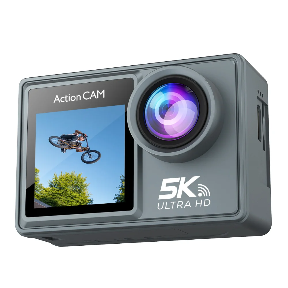 Action Vlog 12 Camera Ausek Pro Vlog 9 Black Action Camera Be Unique App Stabilized Outdoor Sport Camera Dual Antishake