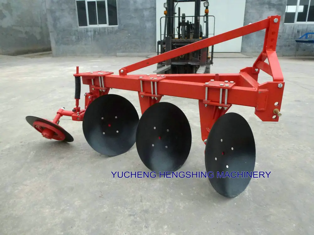 Tractor implements farm disc plough 26inch 3 disc blade disc plow