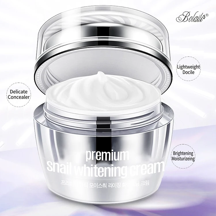 Hot sale Best Korea Snail Whitening Cream Beauty Face Cream Skin