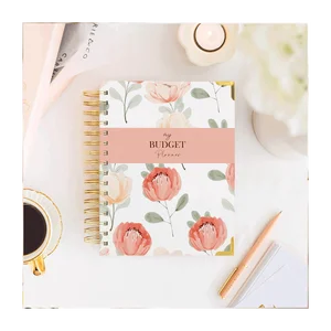 Saving Money Tracker Notebooks Original Designs A5 Business Financial Journals Yearly Monthly Budget Planner With Cash Envelopes