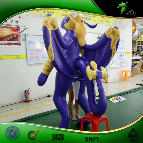 ジャンク品　hongyi製　ドラゴン型空気ビニル人形　着ぐるみ　ダブルレイヤード ジャンク品 hongyi製 ドラゴン型空気ビニル人形 着ぐるみ ダブル