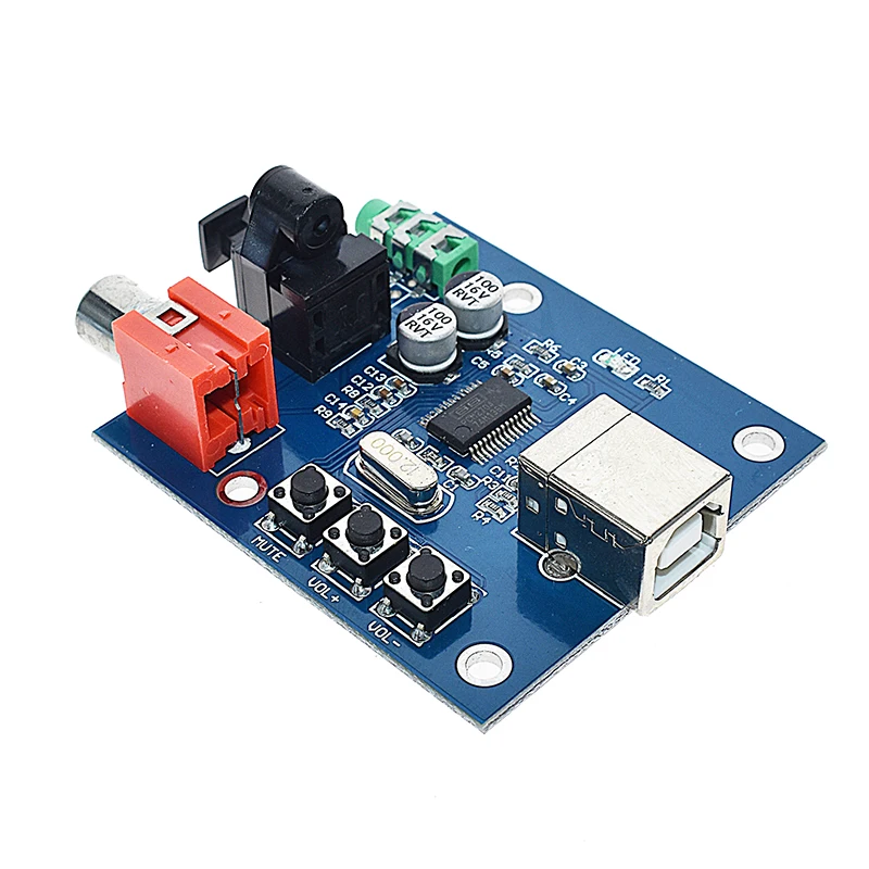 PCM2704 USB Sound Card DAC Audio Decoder External HIFI Sound Card - View #4