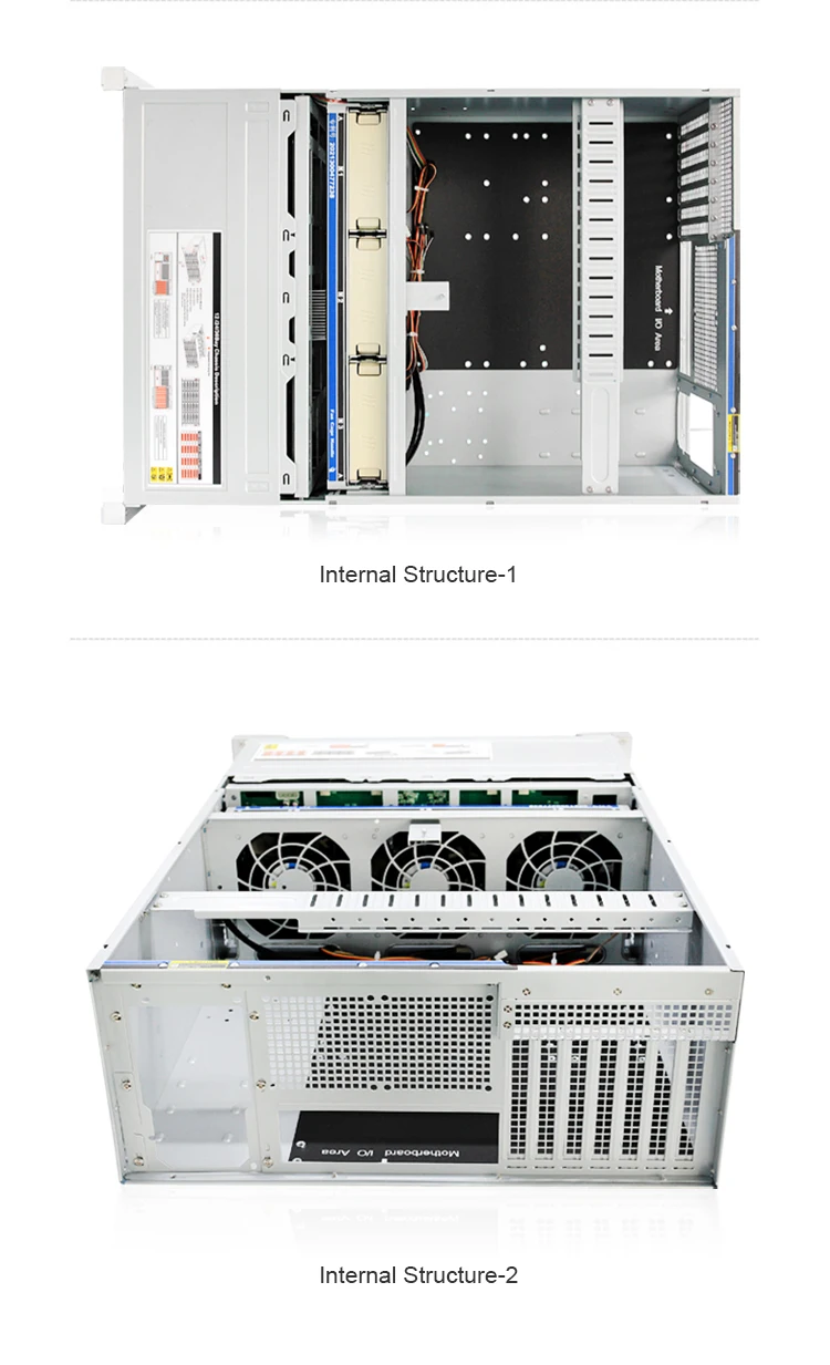 4U 24-bay Rackmount Chassis with Expander Backplane CC35X24-24S